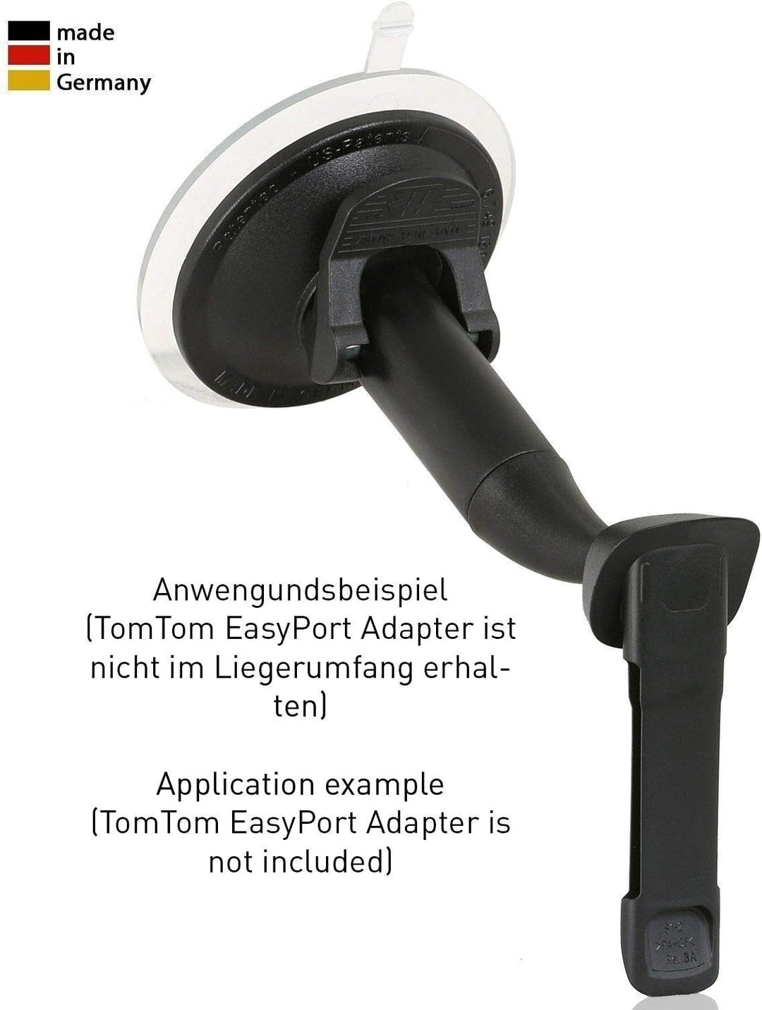 Wicked Chili KFZ Halterung kompatibel mit Tomtom Click & Go/EasyPort Autohalterung Start 40, 50, 60