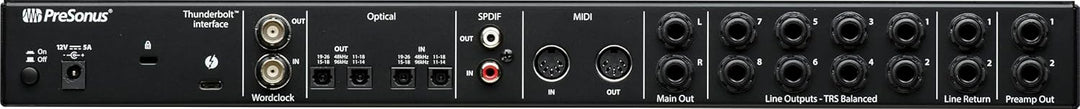 PreSonus Quantum 2626, 26x26, Thunderbolt 3, Geringe Latenz Audio-Interface mit Software-Bundle inkl