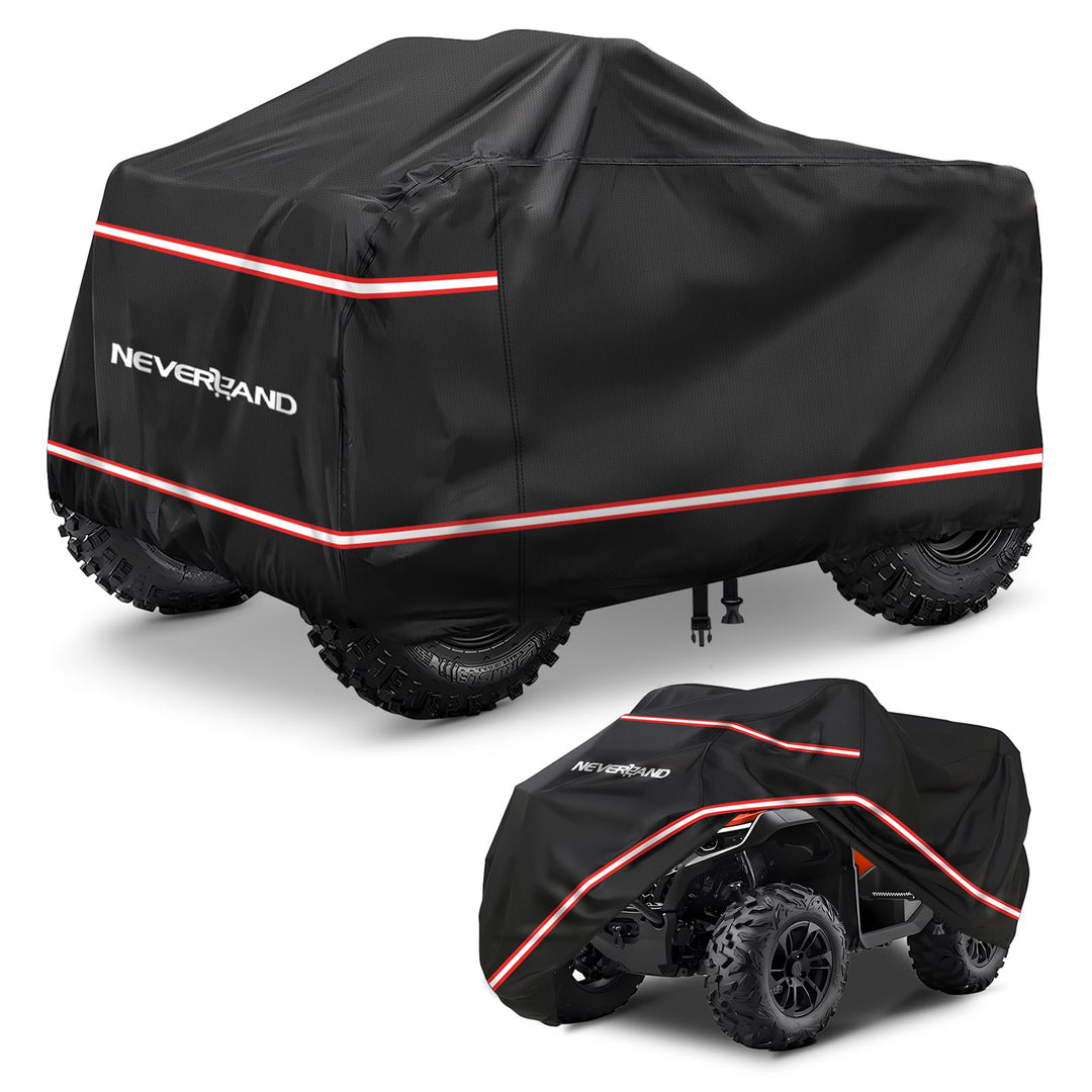 NEVERLAND XL Quad ATV Abdeckplane - Quad ATV Fahrzeug Abdeckung Schutz Cover Abdeckung Phosphoreszie