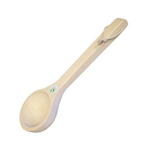 Saunaaufguss Kelle Saunakelle aus Pinienholz ca. 36 cm lang