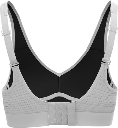 Odlo Damen Performance High Support_13151e Sport BH 85 Weiss, 85 Weiss