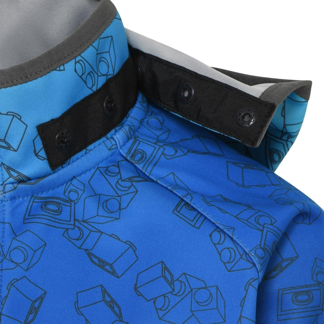 LEGO Jungen Shell-Jacke 116 557 Blue, 116 557 Blue