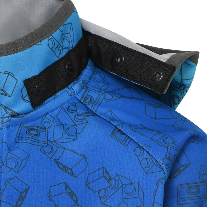 LEGO Jungen Shell-Jacke 116 557 Blue, 116 557 Blue