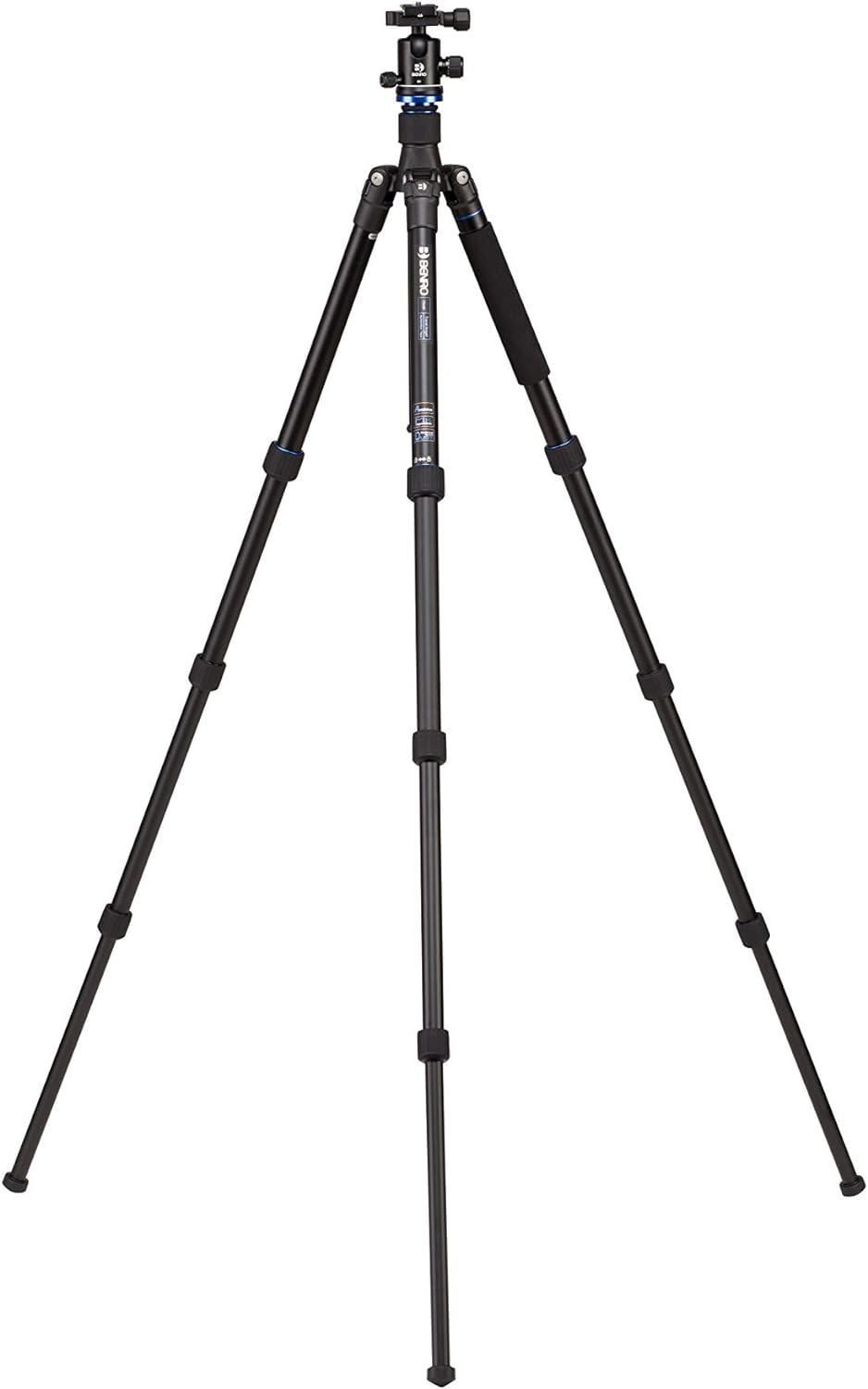 Benro FTA28AB1 Travel Travel Angel Reisestativ mit Kugelkopf Aluminum Tripod Kit 2 Series/ 4 Section