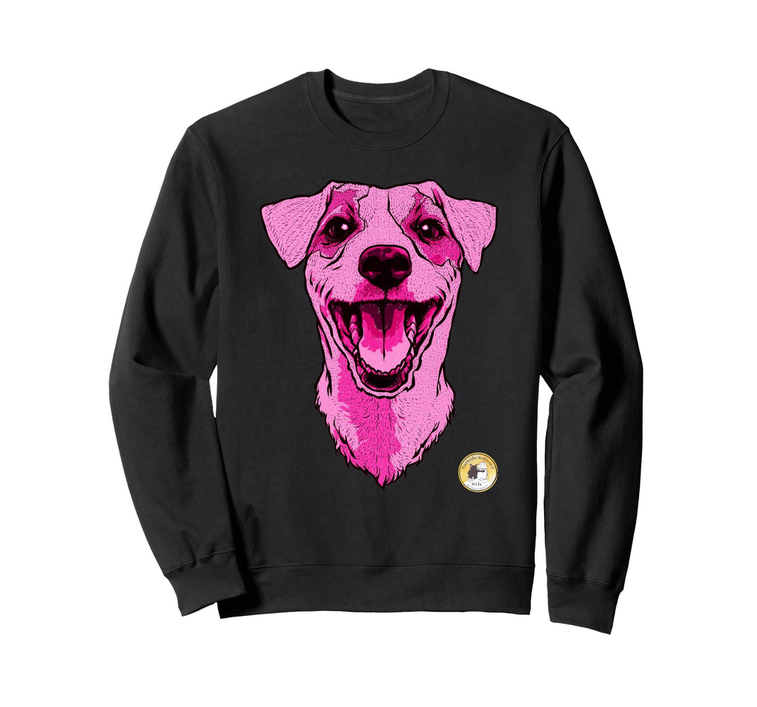 Fröhlicher Hund aus der Smeura Sweatshirt