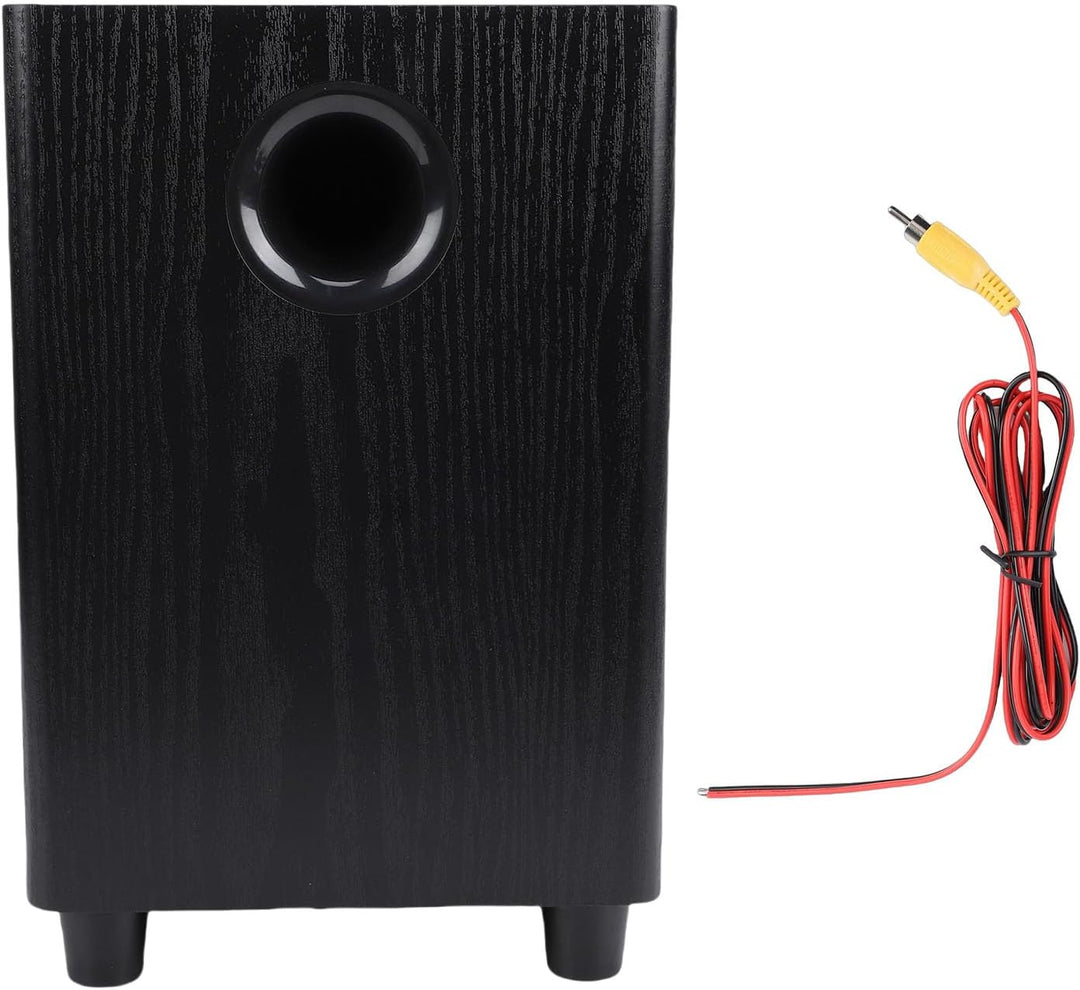 Annadue 100 W Heim Subwoofer, 6,5 Zoll 100 W Leistung, Starker Bass, Kraftvoller Sound, Passiver Sub