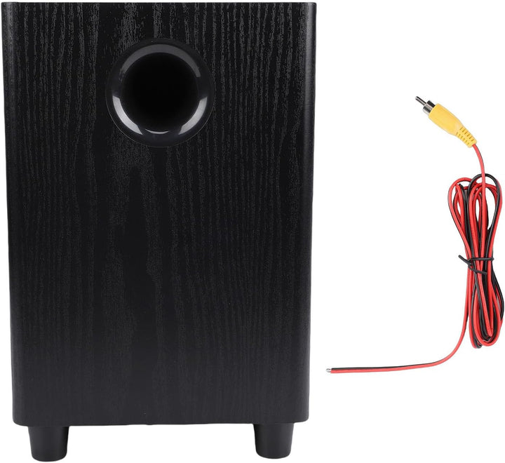 Annadue 100 W Heim Subwoofer, 6,5 Zoll 100 W Leistung, Starker Bass, Kraftvoller Sound, Passiver Sub