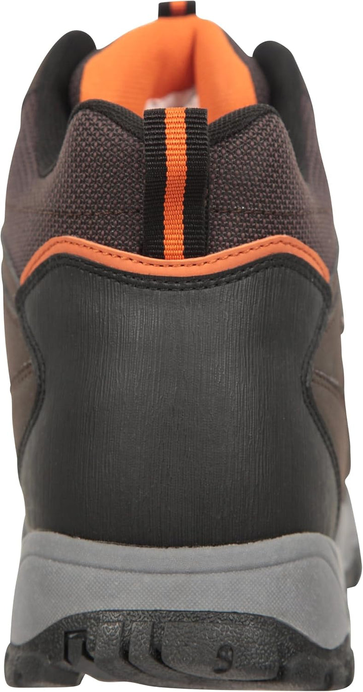 Mountain Warehouse Adventurer Mens Waterproof Boots - IsoDry Schuhe mit Synthetik-Obermaterial, Mesh