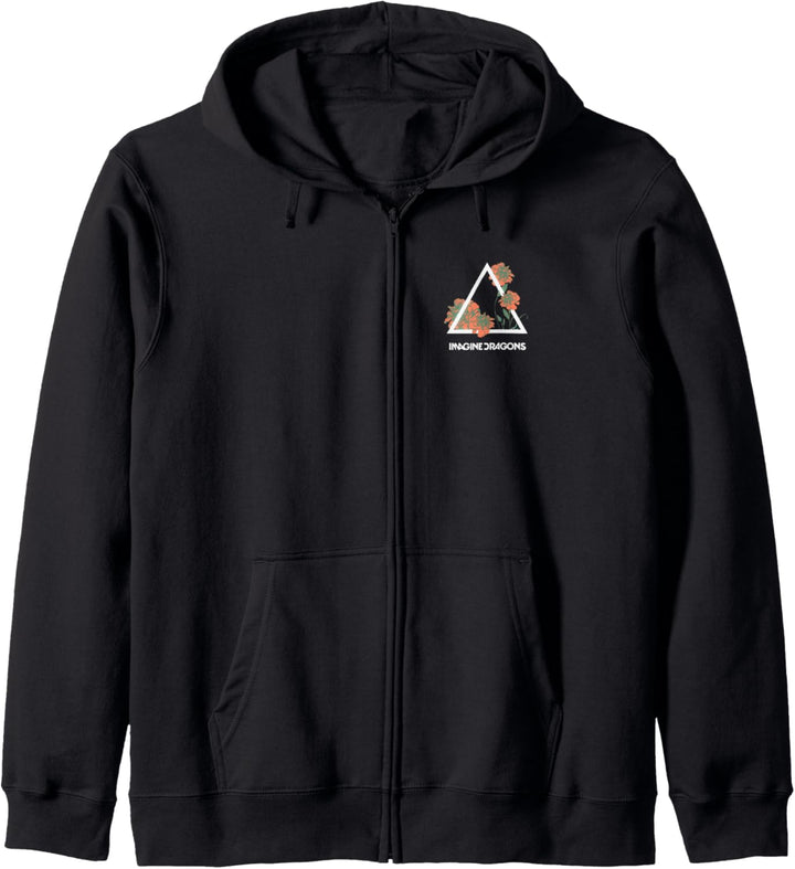 Imagine Dragons Blumenprisma Kapuzenjacke