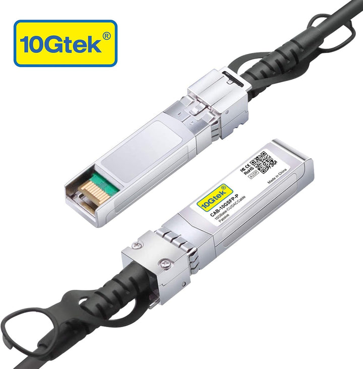 10Gtek für Ubiquiti UniFi SFP+ to SFP+ Kabel 5-Meter(16.5ft), 10GBASE-CU SFP+ Direct Attach Copper(D