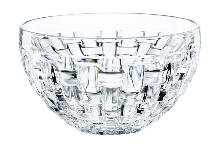 Nachtmann Dipschalen Ø 9,8 cm, 4 Stück, Bossa Nova, 101322, Snackschalen aus Kristallglas, Serviersc