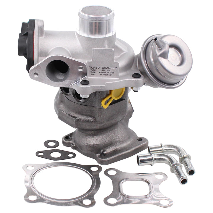 Turbolader Abgasturbolader Turbo Lader Aufladung mit Dichtungen für Fiesta MK7 Fiesta MK6 Focus MK3