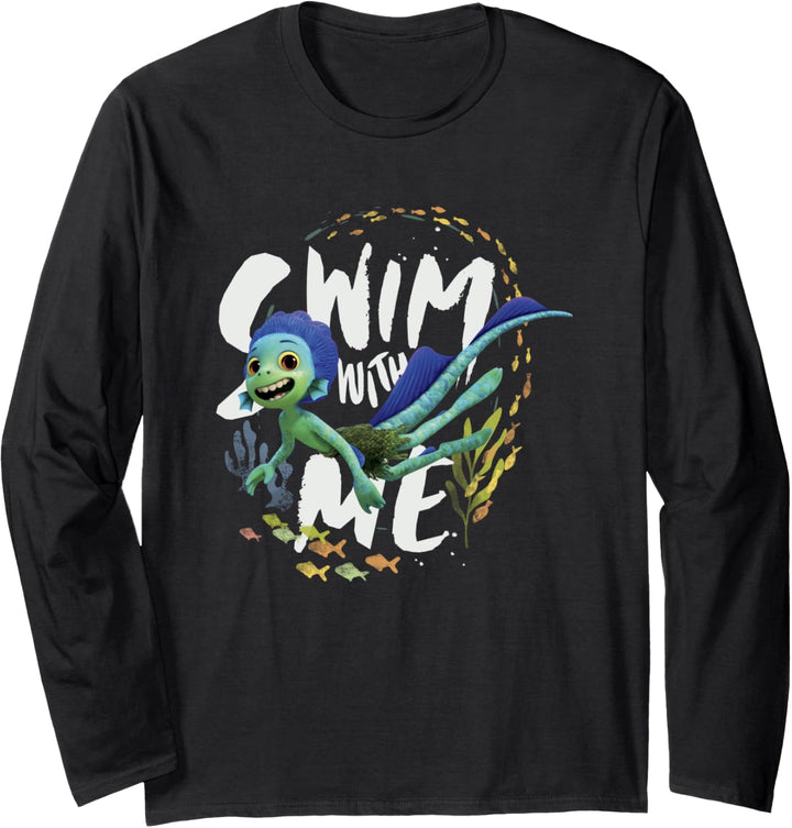 Disney Pixar Luca Swim With Me Langarmshirt