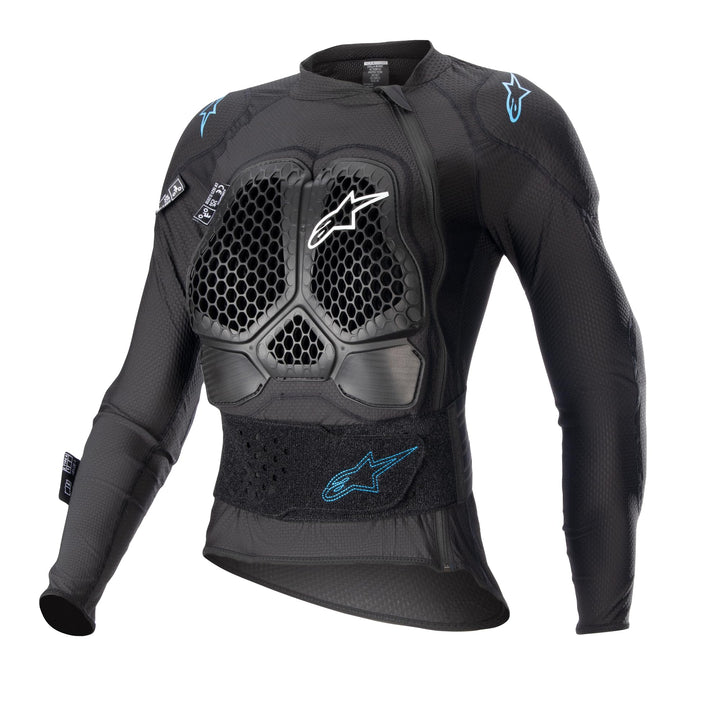 Alpinestars Stella Bionic Action V2 Damen Protektorenjacke (Black,L) L BLACK CYAN, L BLACK CYAN