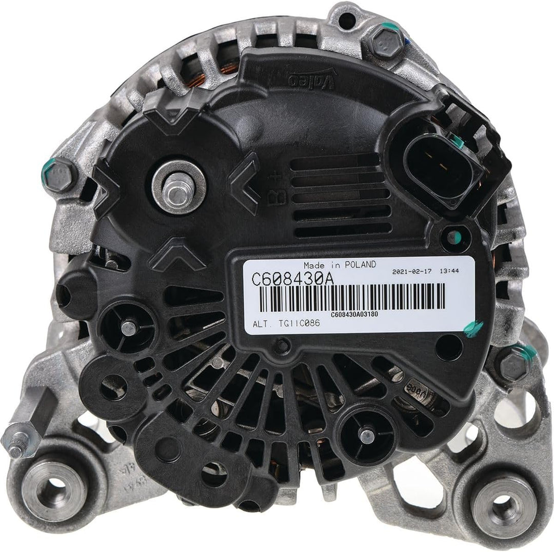 VALEO 439733 Generator Ladestrom des Generators: 110 Amp Rippen: 6 rippen Riemenscheibe Ø: 50,5 mm S