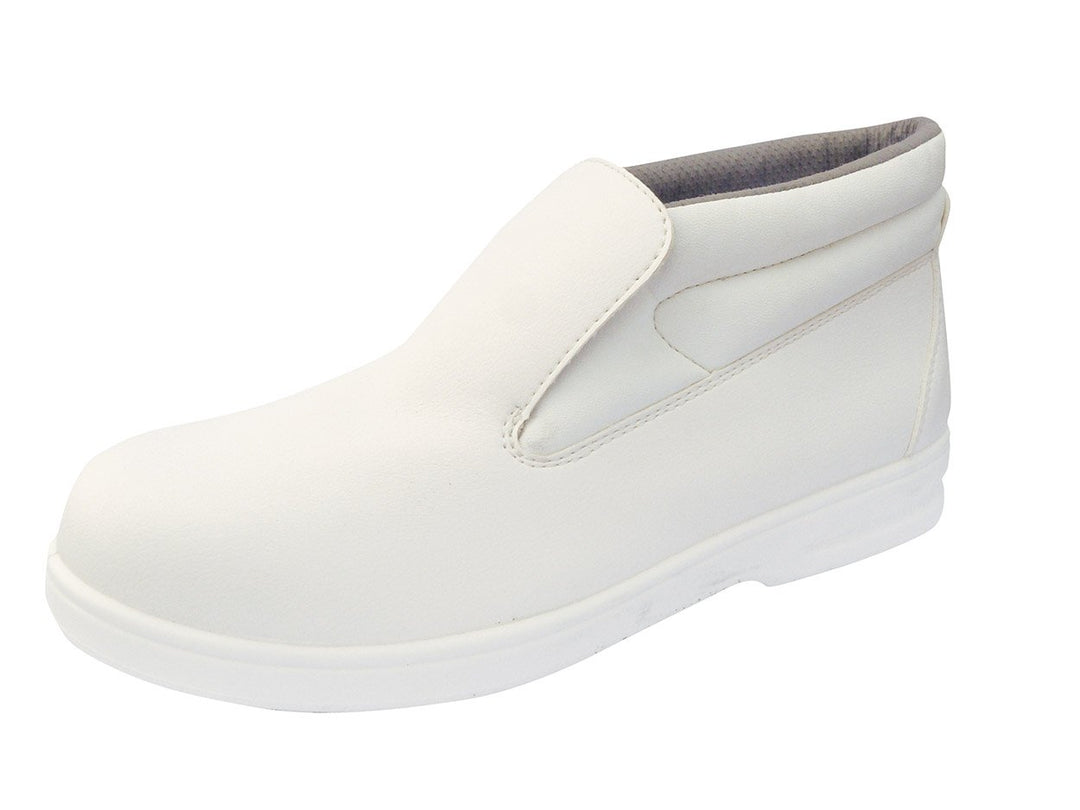 Portwest Steelite Schlupf-Sicherheitsstiefel S2, Grösse: 36, Farbe: Weiss, FW83WHR36
