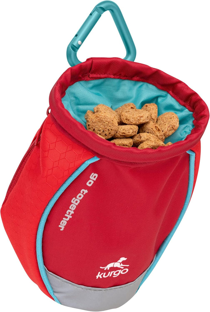 Kurgo Go Stuff-It Futterbeutel, Hält Hunde-Leckerlis frisch, Ideal für Hundetrainings, 11 cm breite