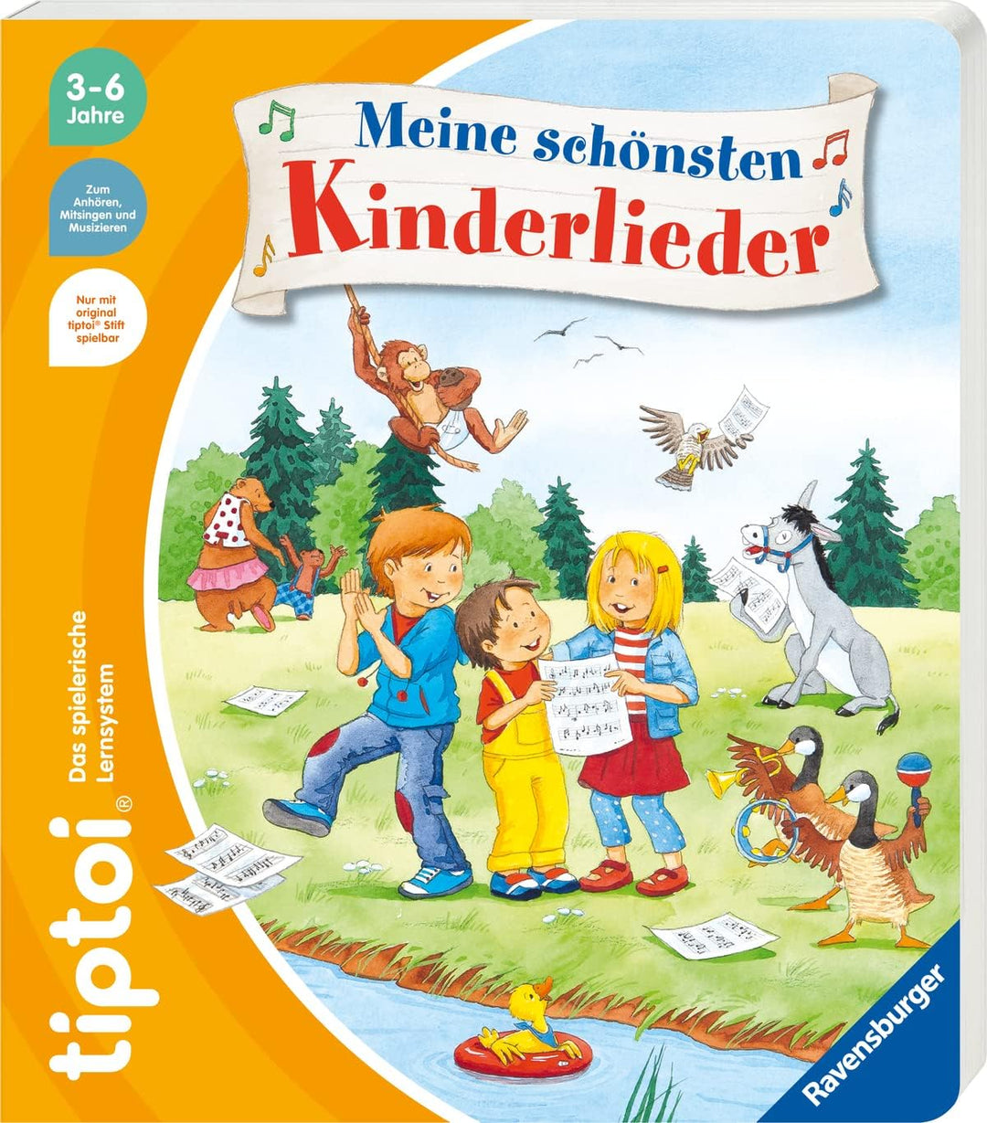 Ravensburger tiptoi Starter-Set 00114 - Stift und Bauernhof-Buch - Lernsystem für Kinder ab 4 Jahren