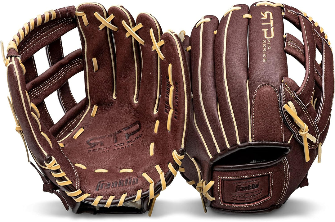 Franklin Sports RTP Pro Baseball-Handschuhe, für Infield, Outfield, Baseball-Handschuhe 33 cm – H-We