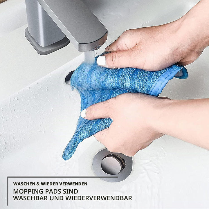 ECOVACS Wischtücher (Wiederverwendbar), 3 Stück – Original Zubehör für DEEBOT OZMO 920 &amp; 950, D-CC3H