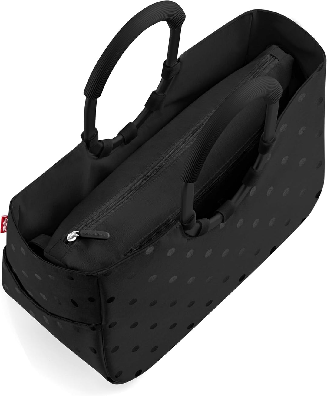 reisenthel loopshopper M – Stabile Tasche mit praktischen Fächern aus recycelten PET-Flaschen – Eleg