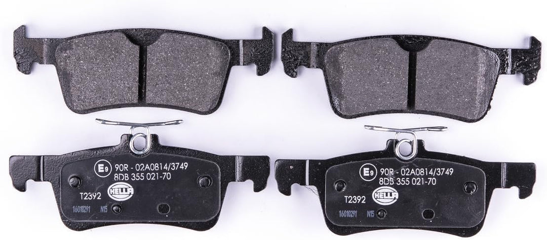 HELLA PAGID 8DB 355 021-701 Bremsbelagsatz - T2392 - Dicke/Stärke: 15.9mm - Bremssystem: Teves - nic