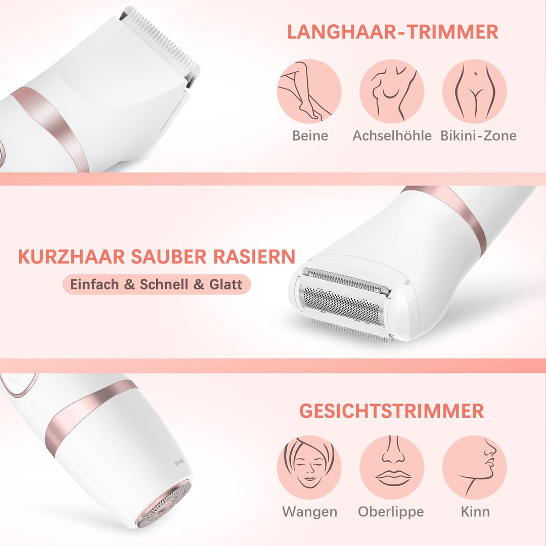 MAXGROOM 3-in-1 Intimrasierer für Frauen