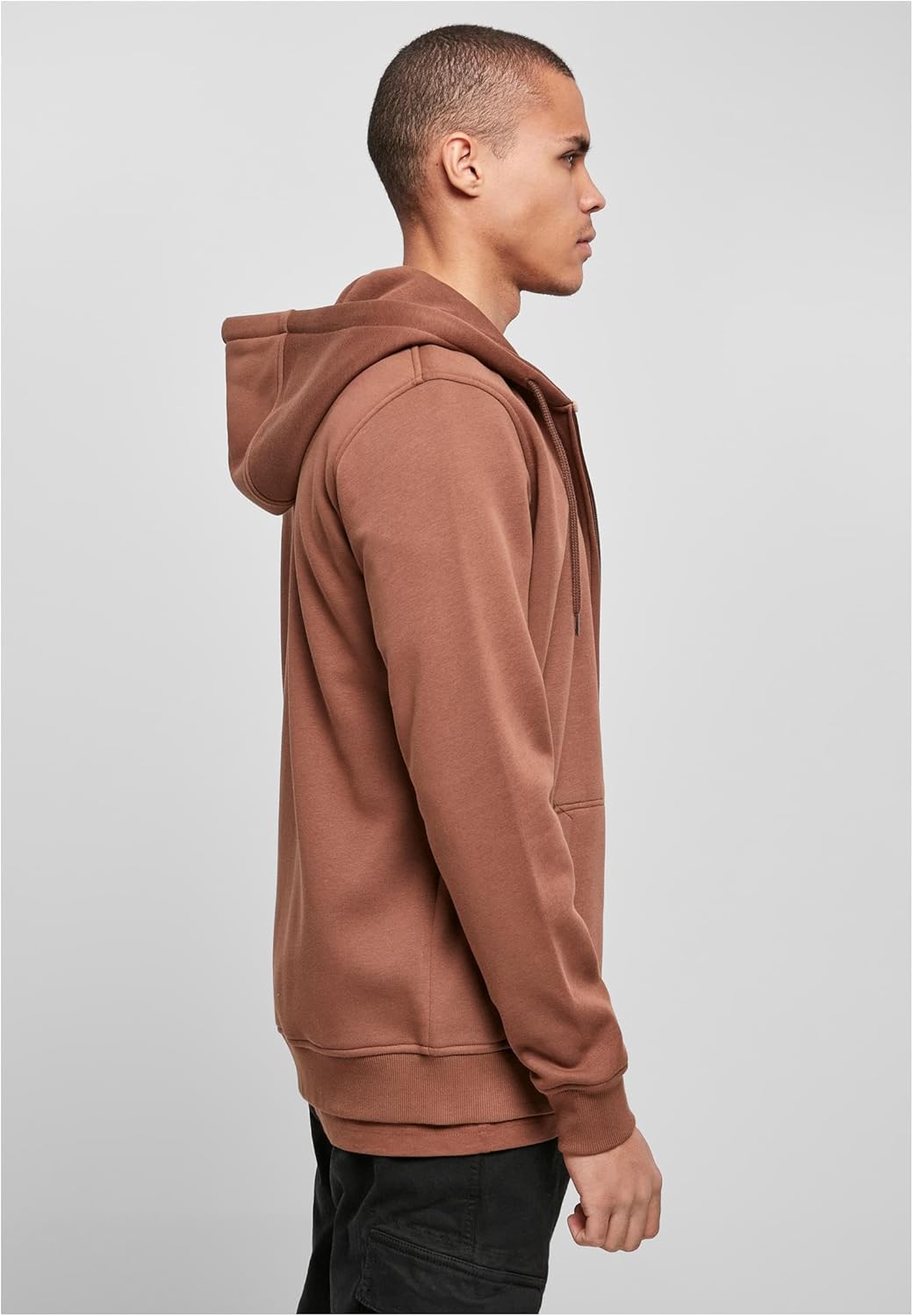 Build your Brand Herren Heavy Zip Hoody, Herren Kapuzenpullover aus Baumwolle und Polyester in viele