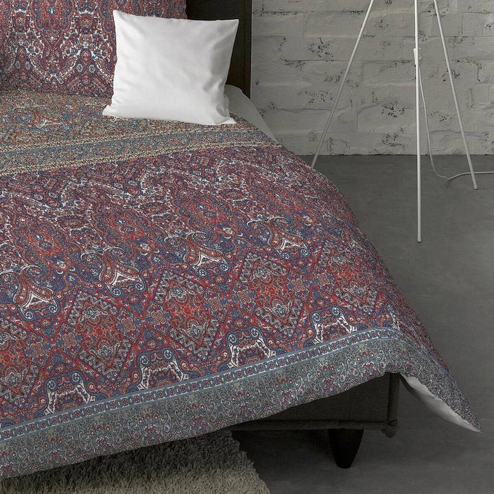 fleuresse Feinbiber Bettwäsche Aspen Deinze Marsala 1 Bettbezug 155 x 220 cm + 1 Kissenbezug 80 x 80