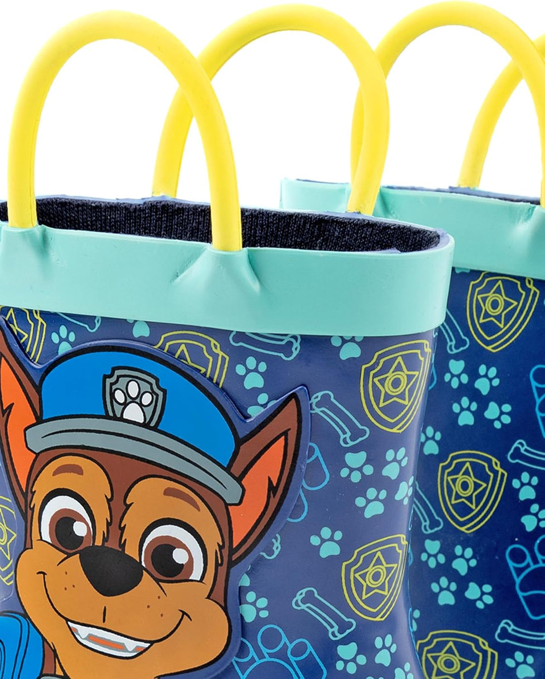 PAW PATROL Gummistiefel Jungen Kinder Kleinkinder | Chase Rescue Welpen Polizei Cop Gummistiefel | B