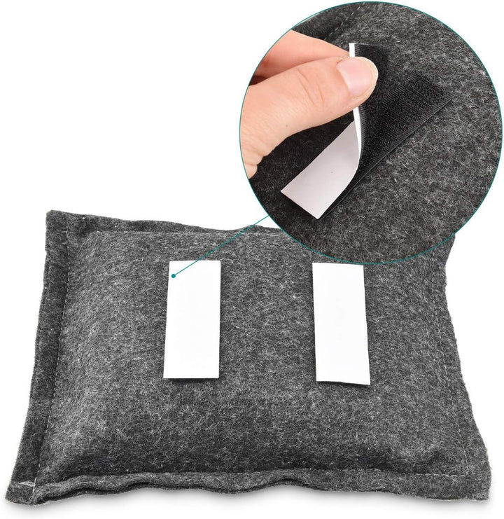 Navaris 2X 500g Auto Luftentfeuchter Kissen - Autoentfeuchter Sack Set gegen Innenraum Beschlag - wi