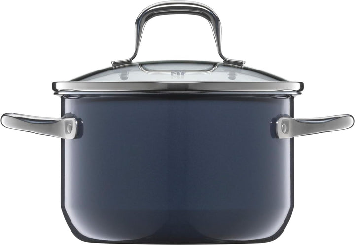 WMF Fusiontec Essential Kochtopf klein 16 cm Glasdeckel, Fleischtopf Induktion, 2,0l, kleiner Topf K
