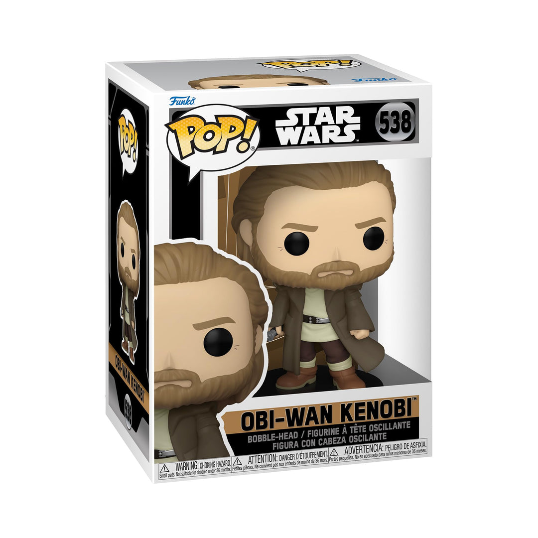Funko Pop! Vinyl: Star Wars Obi-Wan Kenobi - Vinyl-Sammelfigur - Geschenkidee - Offizielle Handelswa