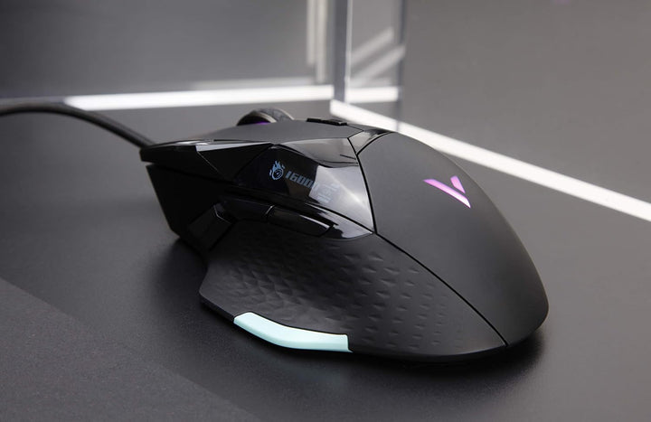 Rapoo VPRO VT900 kabellose Gaming Maus, programmierbare Tasten 12.400 DPI Sensor LED-Multi-Color Bel
