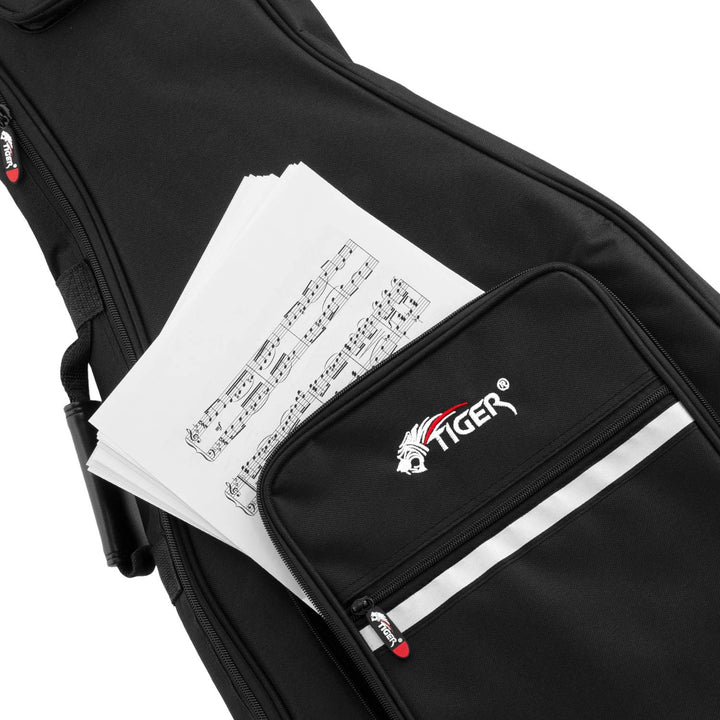 Tiger GGB35-BS Tasche für Bassgitarre Bass/Padded, Bass/Padded
