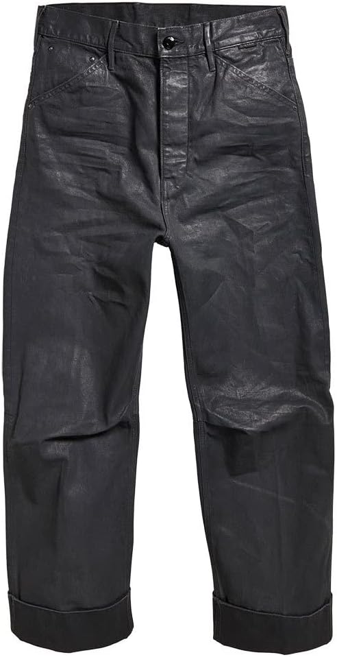 G-STAR RAW Damen Eve 3D Wide Leg Jeans 25W / 32L Grau (Magma Cobler D20084-d189-d360), 25W / 32L Gra