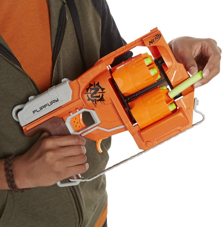 NERF Zombie Strike flipfury Blaster