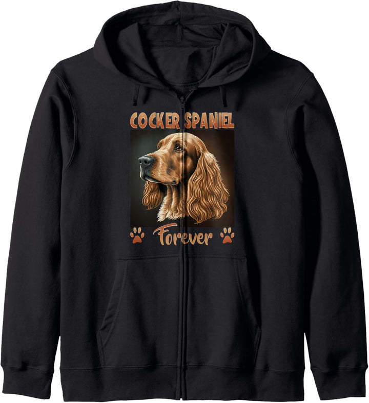 Cocker Spaniel Forever Besitzer Cocker Spaniel Kapuzenjacke