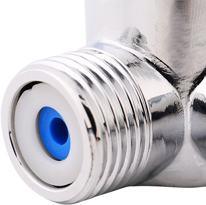 G1/2 Heisses Kaltwasser Mischventil Festes Messing Thermostatischer Mischer Temperaturregelung für B