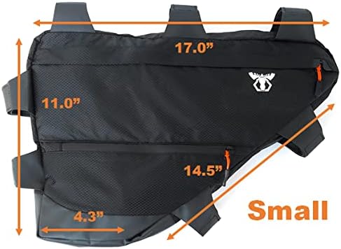 Bike Full Frame Bag | Fahrradpacking, Touring, Pendler | Gross (14 l), L