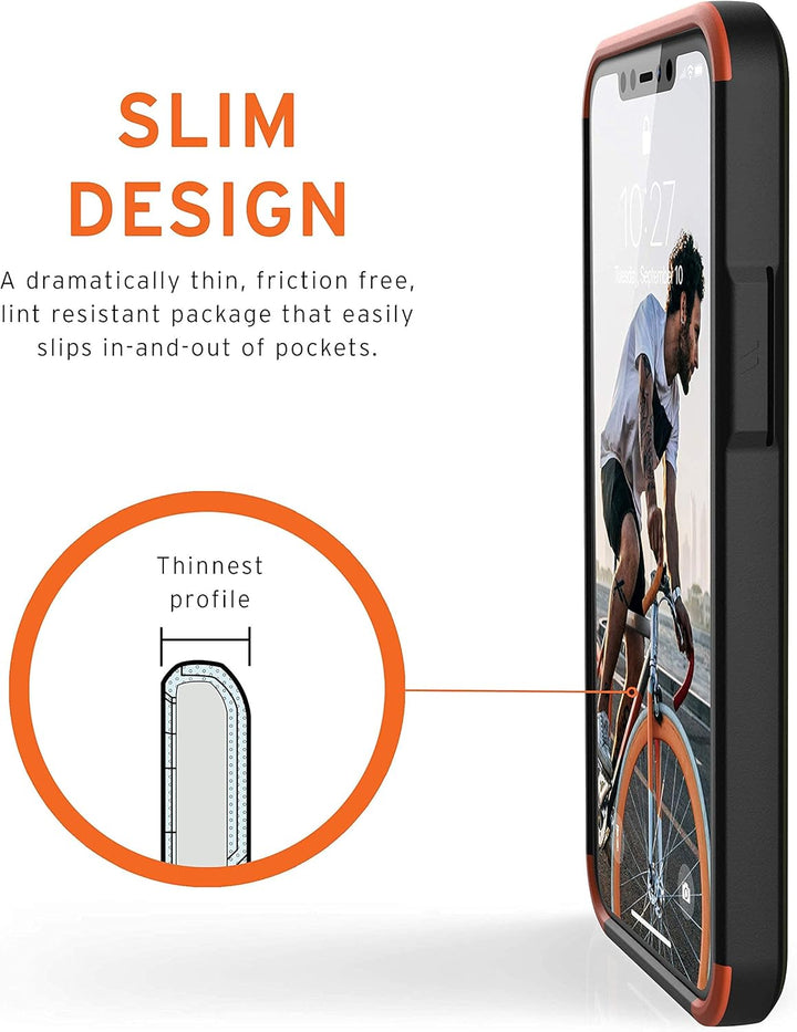 Urban Armor Gear Civilian Hülle Apple iPhone 12 Pro Max (6,7" Zoll) Schutzhülle (Wireless Charging k