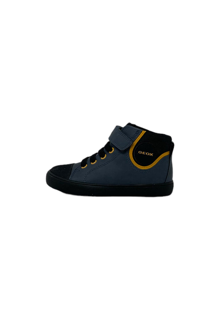 Geox Baby-Jungen B Gisli Boy B Sneaker 20 EU Avio Yellow, 20 EU Avio Yellow
