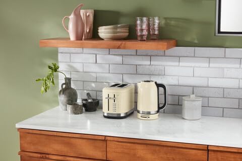 KitchenAid Toaster für 2 Scheiben - Retro Design Toast Machine - 7 verschiedene Funktionen - Edelsth