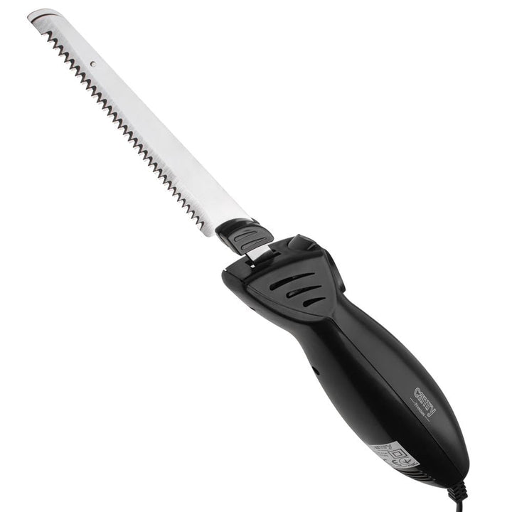 CAMRY CR 4513 Elektromesser, elektrisches Messer, Küchenmesser aus Edelstahl, schwarz