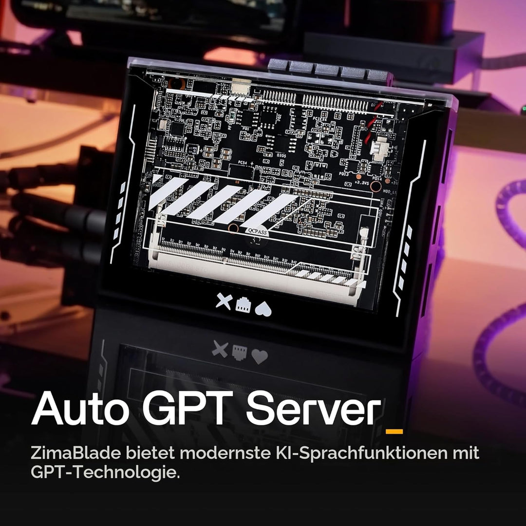 ZimaBlade X86 Singleboard-Server für Cyber Native (ohne RAM), gehackbarer persönlicher Server mit PC