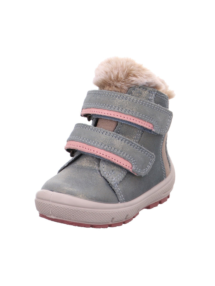 Superfit Mädchen Groovy Schneestiefel 24 EU Hellgrün Beige 7500, 24 EU Hellgrün Beige 7500