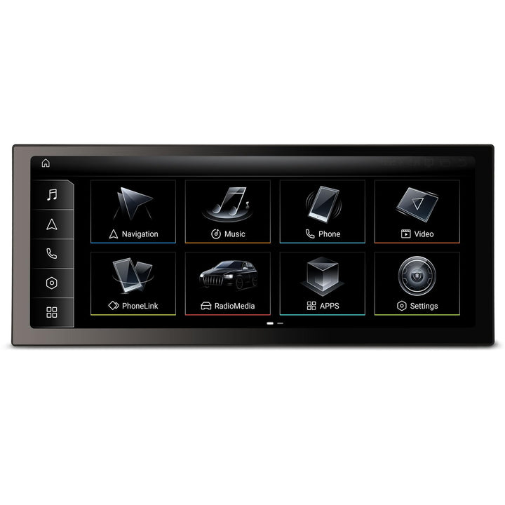 Erisin 12.3 Zoll 8-Kern 8GB+128GB Android 14 Autoradio mit GPS Navigation für Audi A4/A5/B8/S4/S5/RS