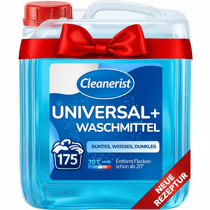Cleanerist | 5L Universal Flüssigwaschmittel Vollwaschmittel – XXL Grosspackung – für Weiss- Bunt- S