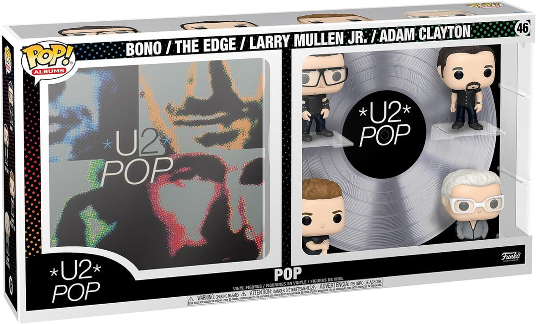 Funko Pop! Albums Deluxe: U2 - Pop! - Vinyl-Sammelfigur - Geschenkidee - Offizielle Handelswaren - S