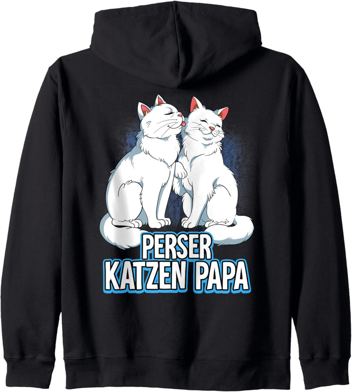Perserkatzen Papa Kapuzenjacke